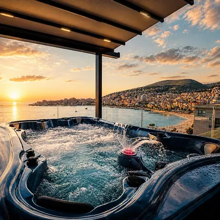 Apartment Luxury Penthouse With Jakuzzi Sarande